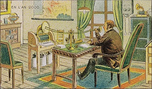 Tecnología de hoy imaginada hace 100 años
