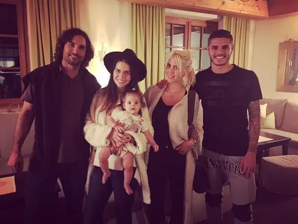 Wanda Nara tia feliz !