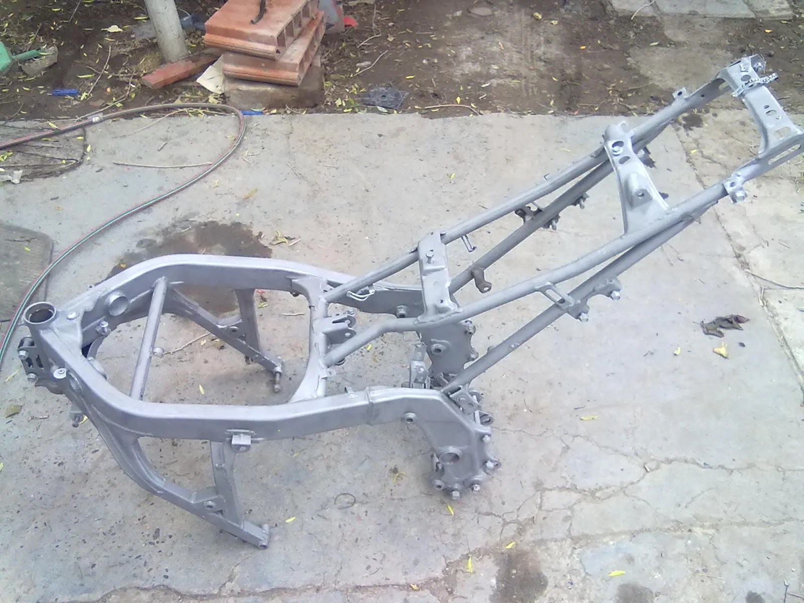 Restauré mi CBR600 Hurricane mirála