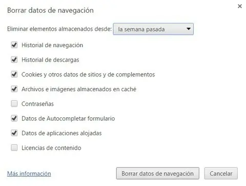 Pasos para Limpiar tu Navegador