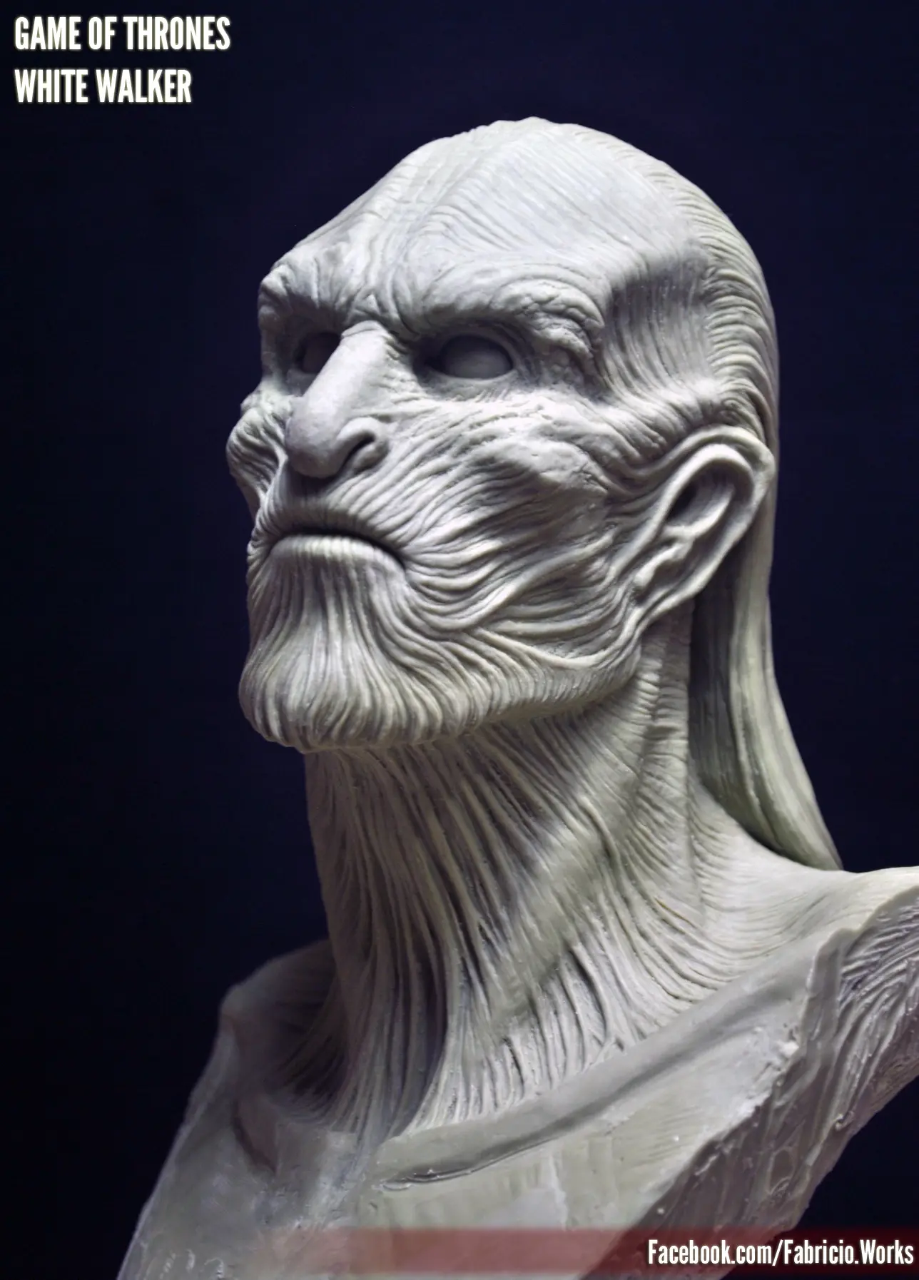 white walker bust