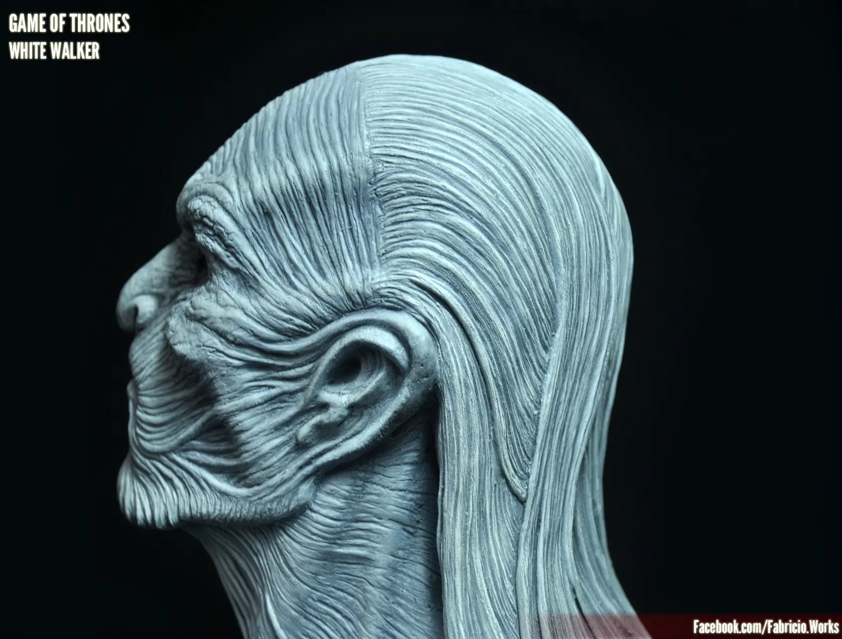 white walker bust