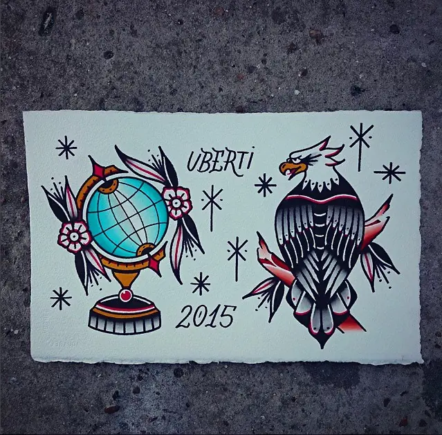 Juan Pablo Uberti (bajista Deny) - Tattoo Studio
