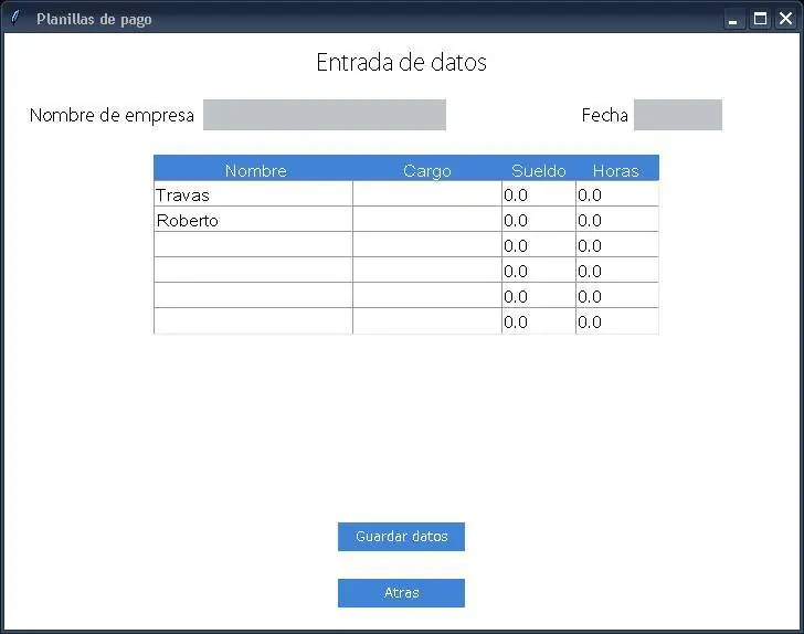 planilla