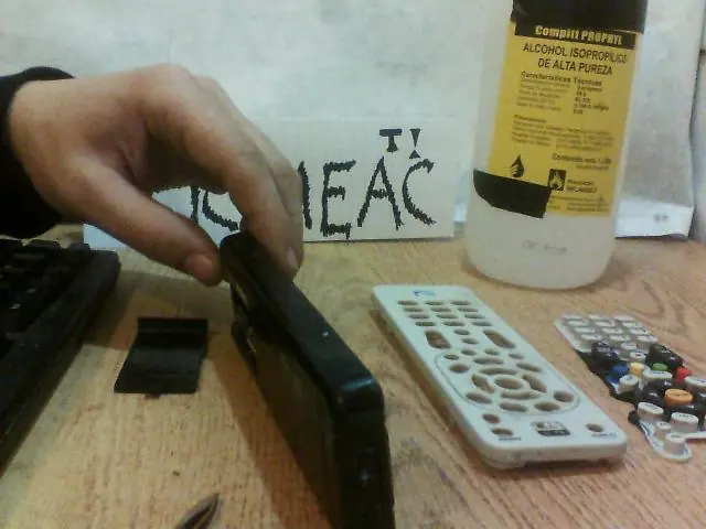 reparar de botones de control remoto y otros