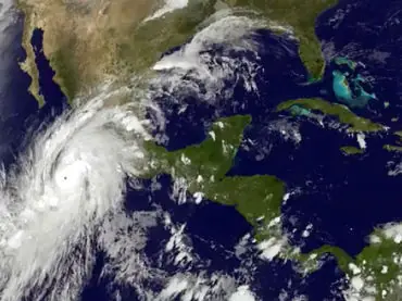 Mira el Huracan patricia en directo