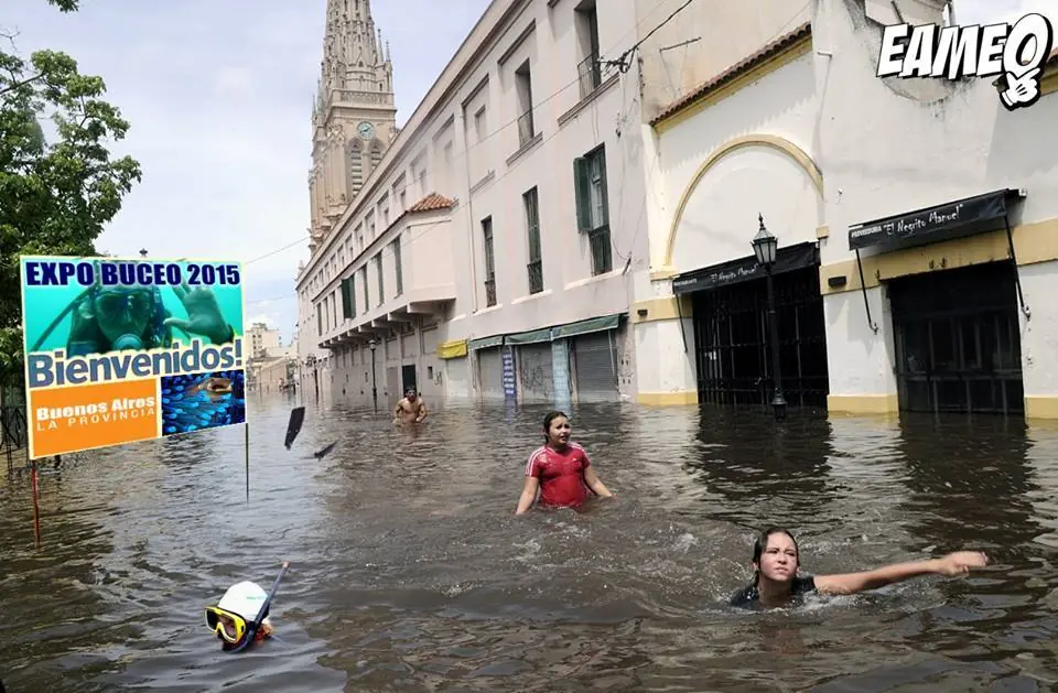 La campaña sucia de Macri inundo Bs As.