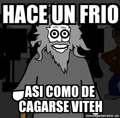 de cagarse