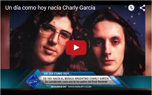 Un día como hoy nacía Charly García
