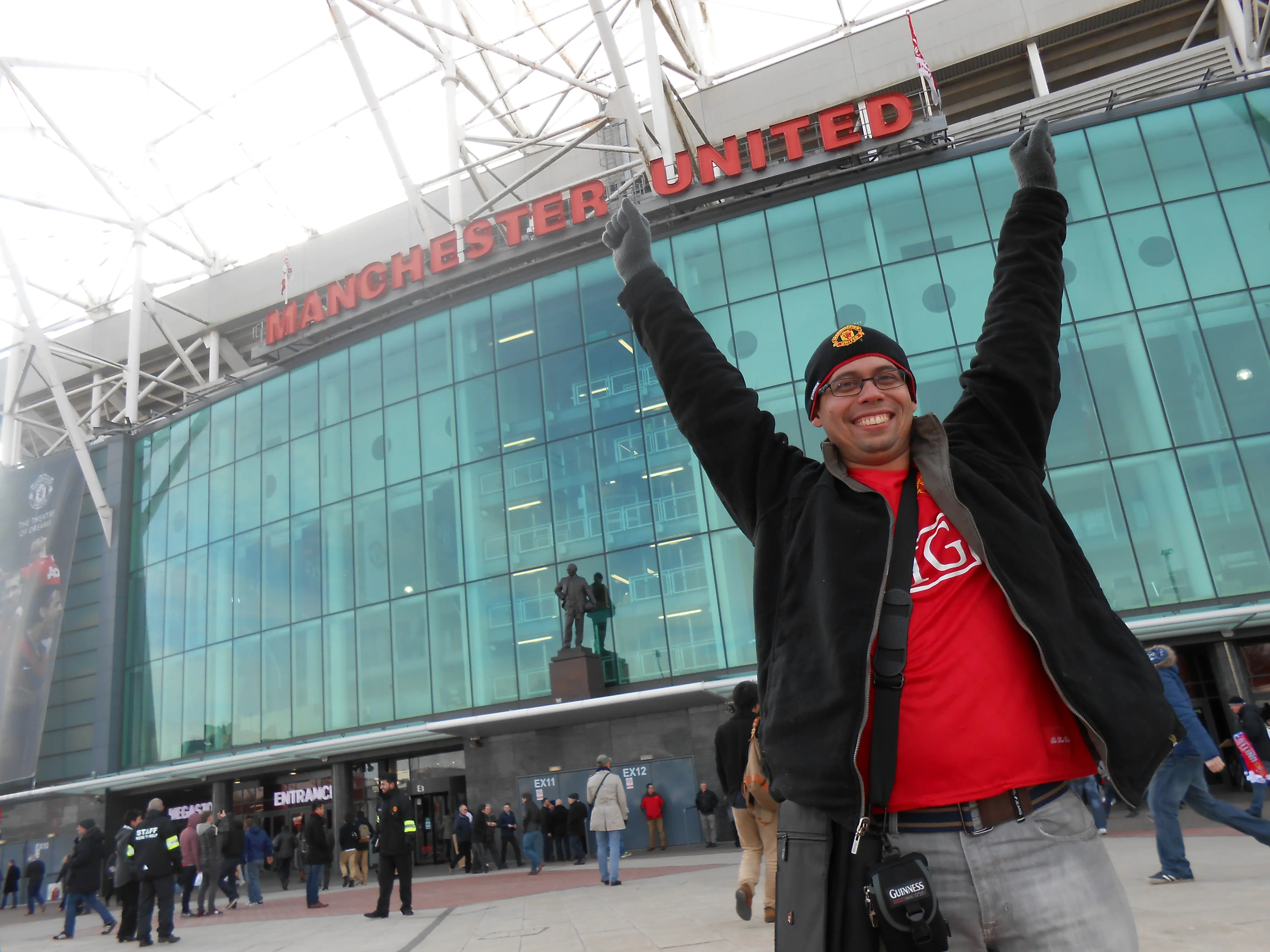 Taringuero de visita en Old Trafford, y te lo muestro.