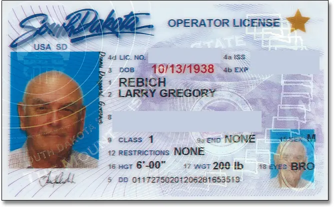 driver license