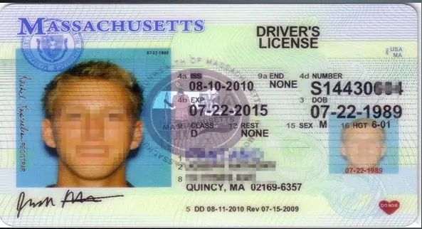 driver license