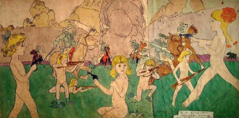 Henry Darger y su enigmática historia