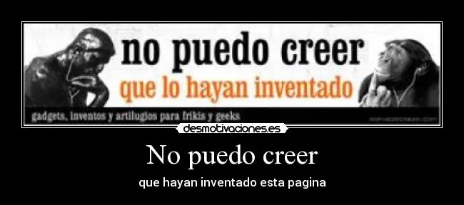 Paginas de Internet No tan Útiles