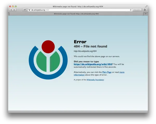 Los códigos de error en la web