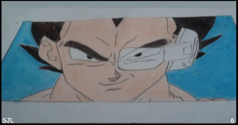 Dibujo de Vegeta
