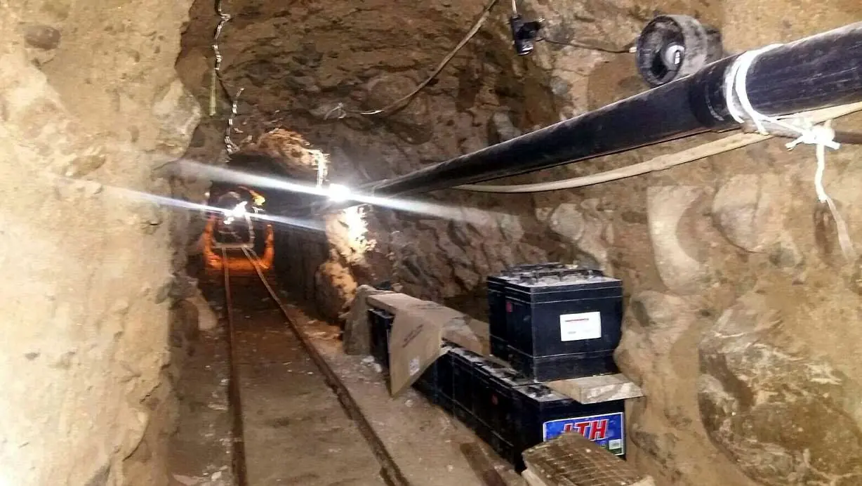 Hallan el narcotúnel más largo EEUU y México