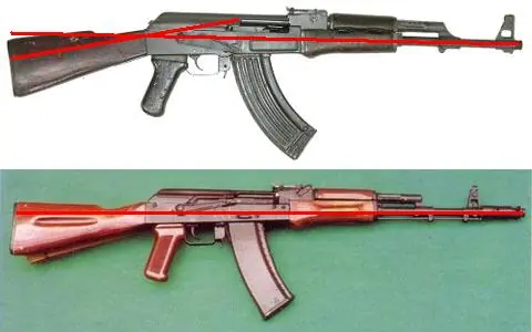 ¿Cual es la diferencia entre la ak47 y la ak74?