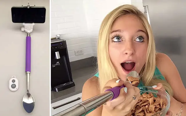 La estupidez no tiene limites: Llega la Selfiespoon