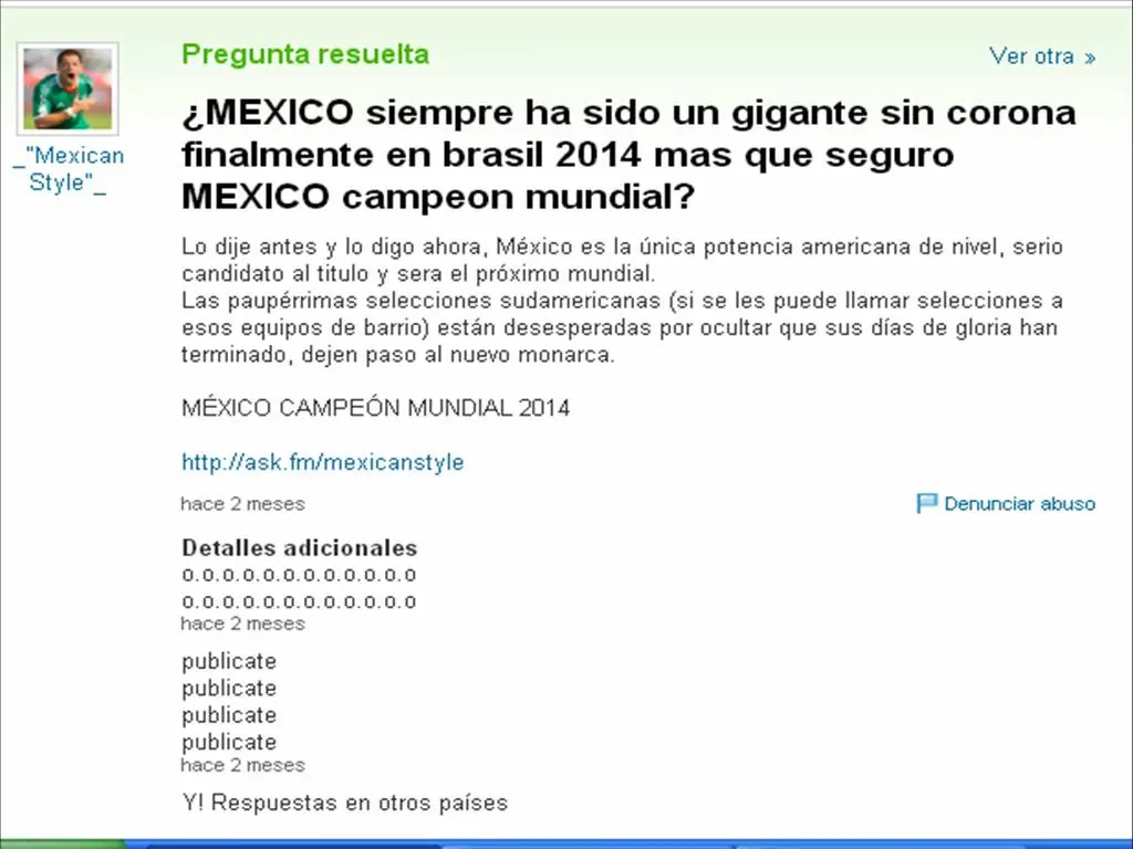 Las preguntas mas comicas de yahoo respuestas (guiño guiño