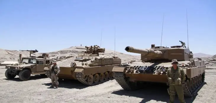 tanques chilenos