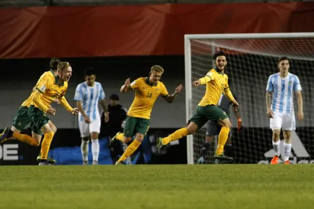 Argentina pierde con Australia y Pierde con Australia