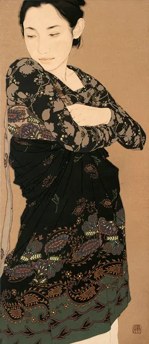 Ikenaga Yasunari, redefine el arte Nihonga.(pintor)