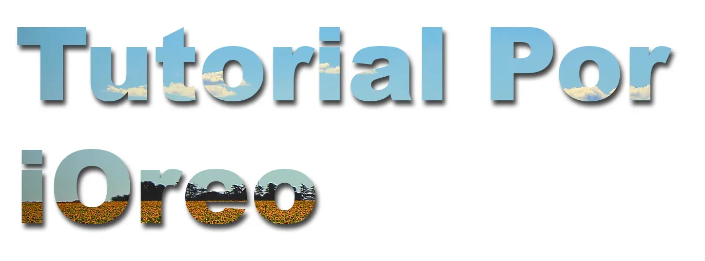 Tutorial | Texto con fondo | Photoshop