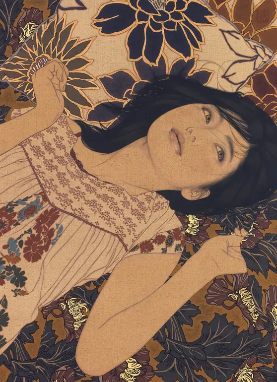 Ikenaga Yasunari, redefine el arte Nihonga.(pintor)