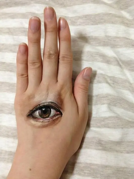 3D Body painting de Hikaru Cho