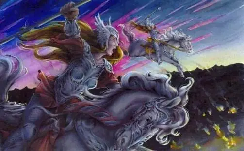 (Interesante) Los Berserks , las Valkirias e Yggdrasil