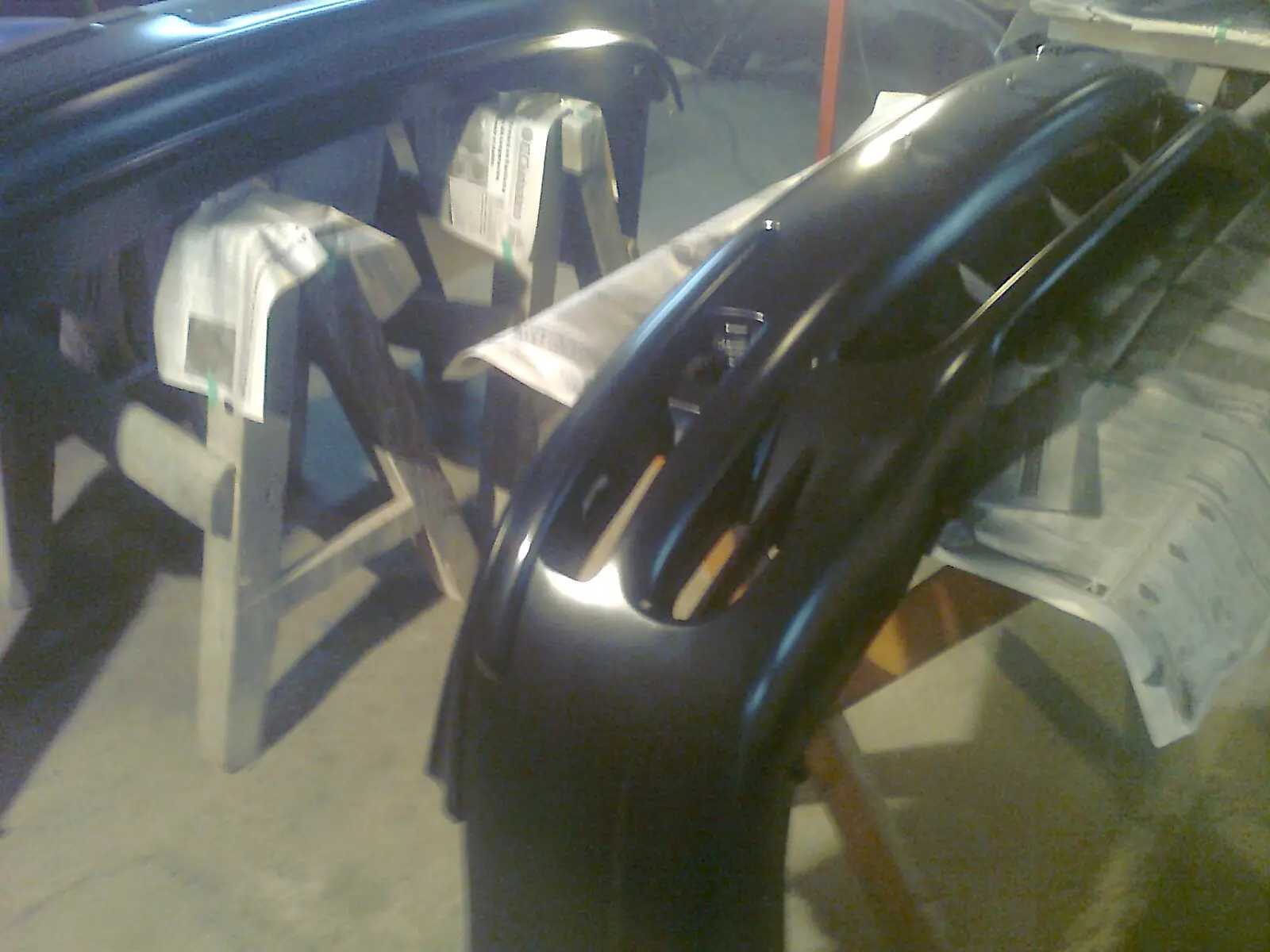 repintando un toyota camry
