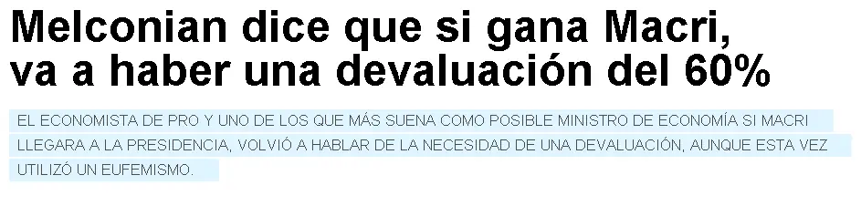 ¿macri es desarrollista? No, es neoliberal, veni papu