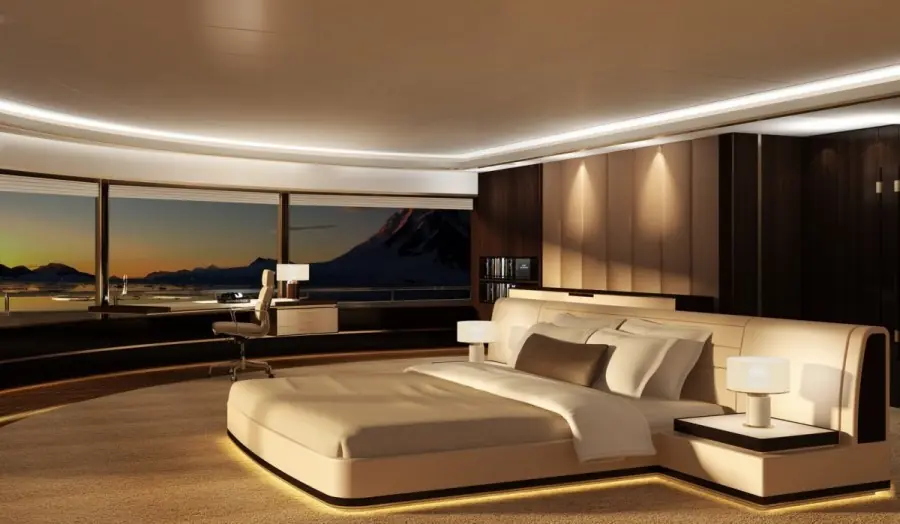 Con 328 pies mega Yate está rompiendo literalmente el Ártico