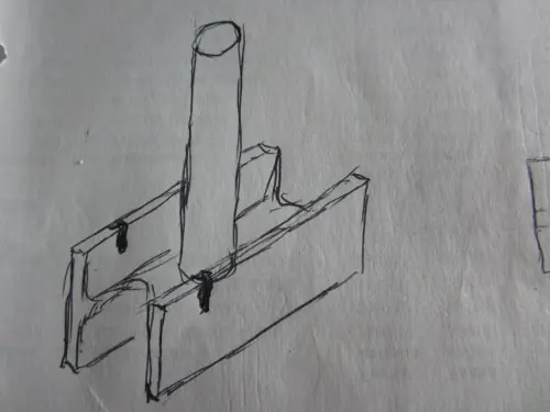 Soporte de amoladora casera