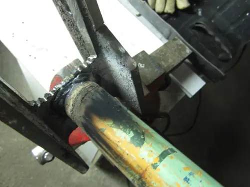 Soporte de amoladora o radial  casero