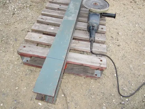 soporte artesano para amoladora
