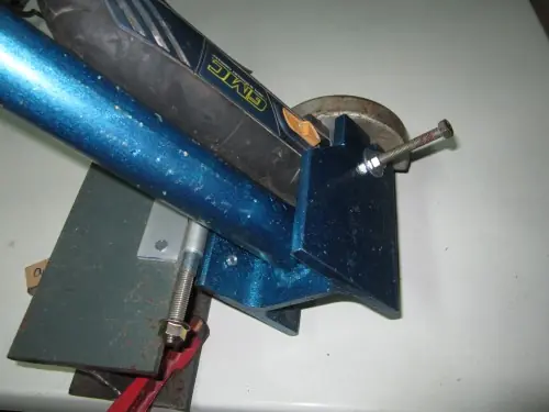 soporte de amoladora con soporte de taladro