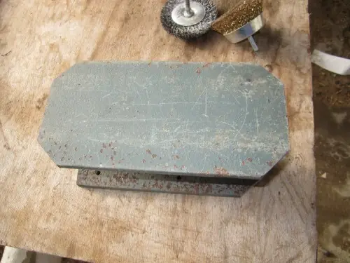 soporte artesano para amoladora