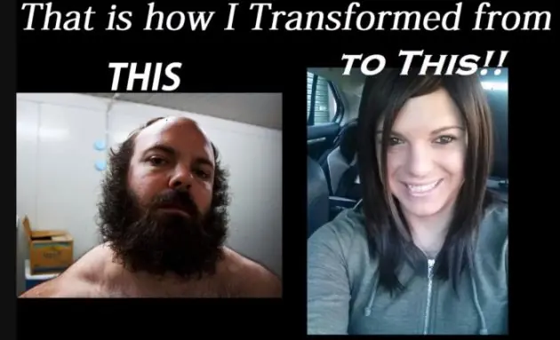 se convirtió a un fiero Marine en una chica transgénero