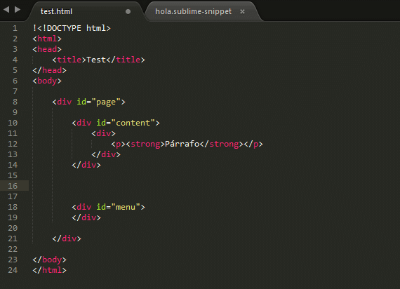 editor de texto