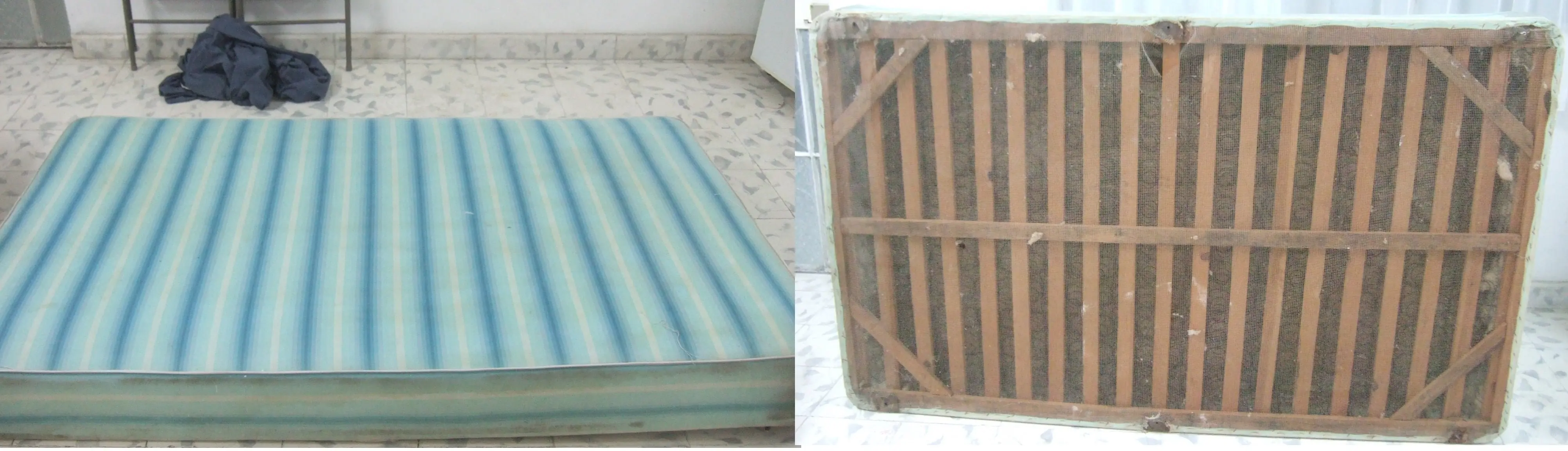 Convertir una cama vieja en un sofá