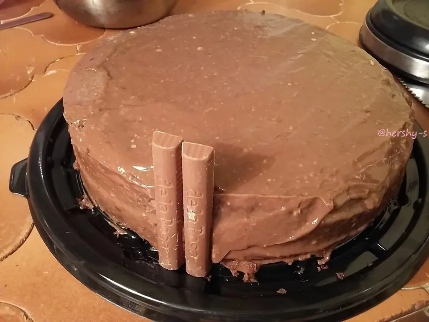 pastel de chocolate