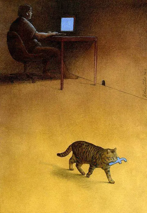 Excéntricas ilustraciones de Paweł Kuczynski