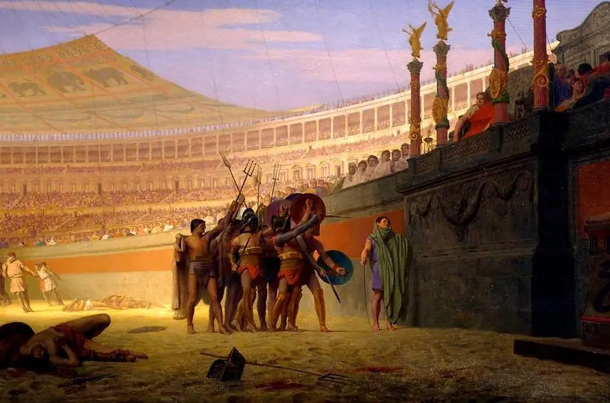Los gladiadores nunca dijeron los que van a morir te saludan