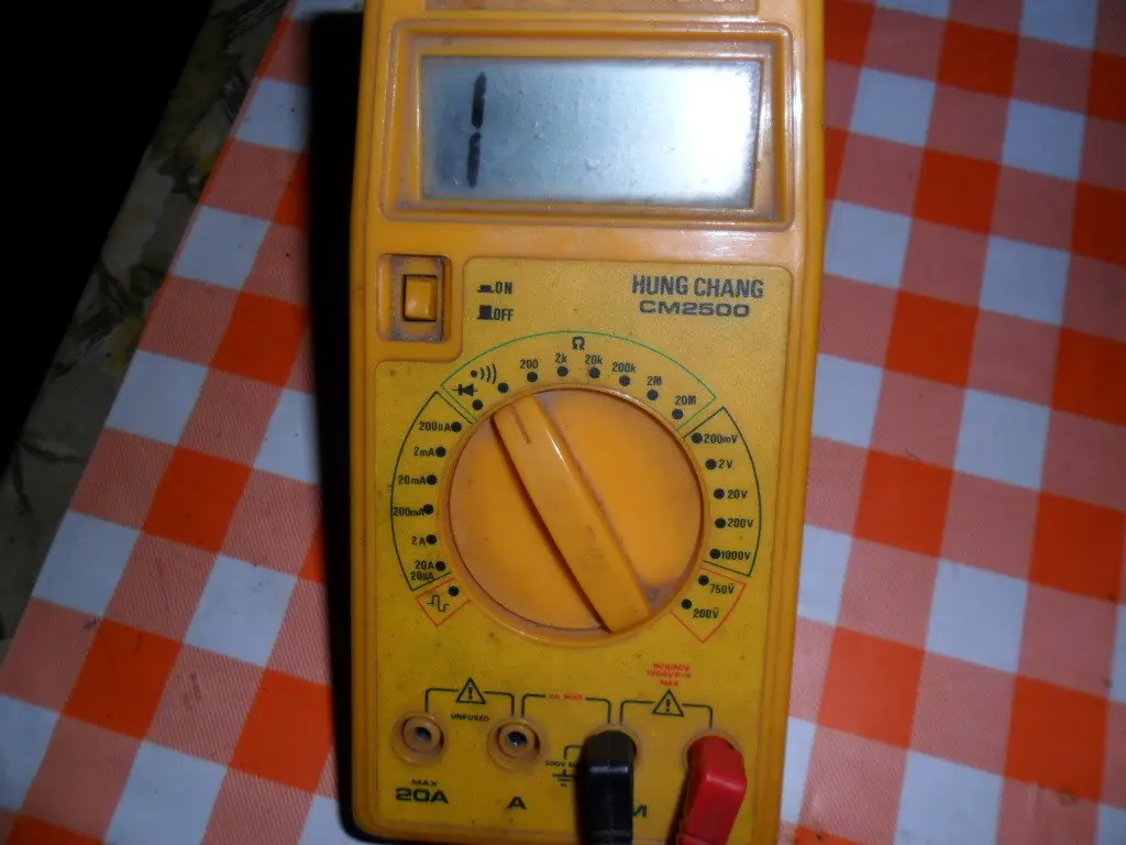 Uso doméstico del Multimetro o Tester