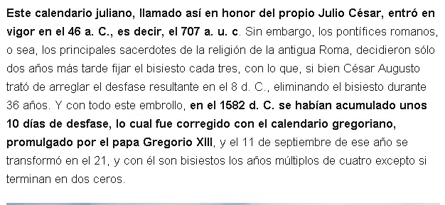 por que no estamos en 2015