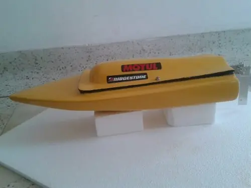 lancha bote rc a control remoto