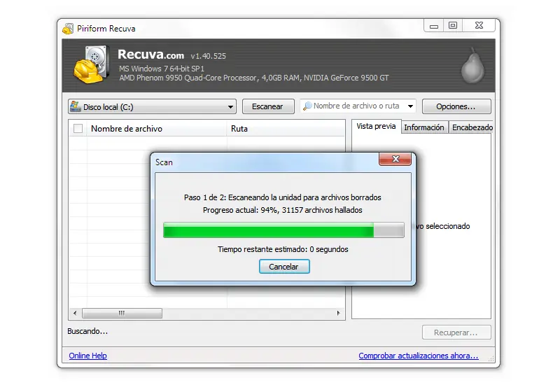 15 aplicaciones gratis para recuperar archivos borrados