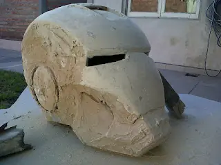 Casco de Iron Man para mi Hijo.....